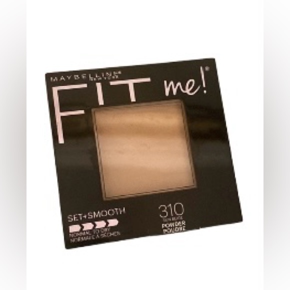 NWT Rare Discontinued Maybelline Fit Me Set + Smooth Powder 310 Sun Beige - Picture 1 of 8